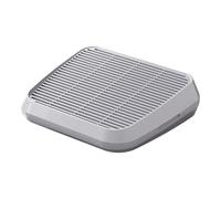 Cat Step, Litter Ramp, Anti-Tracking Tray, Non-Slip Double Layer, Filter Catcher for Small and Elderly Cats, Litter Box Accessory, 13.78x12.2 inches, Light Gray Color, 1 Piece