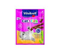 Cat Stick mini Friandise pour chat au Poulet avec de lHerbe a chat - Lot de 20x3