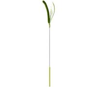Cat Stick Toy, réaliste Setaria Cat Toy Stick, flexible Spring Plush Rod, Interactive Cat Feather Stick, réaliste Setaria Cat Toy Stick with Feather Interactive Design