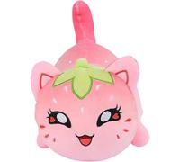 Cat Stuffed Animal Plush,Soft Meemeows Cat Plush Doll Birthday, Party Gift for Kids Girlfriend and Sisters (Strawberry Cat)