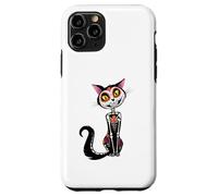 Cat Sugar Skull Dia de Los Muertos, Day of The Dead Coque pour iPhone 11 Pro