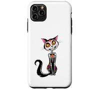Cat Sugar Skull Dia de Los Muertos, Day of The Dead Coque pour iPhone 11 Pro Max