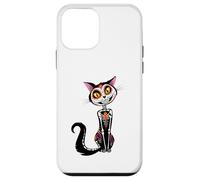 Cat Sugar Skull Dia de Los Muertos, Day of The Dead Coque pour iPhone 12 Mini