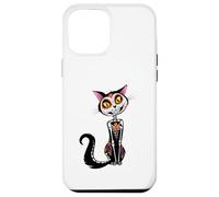 Cat Sugar Skull Dia de Los Muertos, Day of The Dead Coque pour iPhone 12 Pro Max