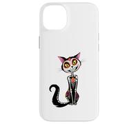 Cat Sugar Skull Dia de Los Muertos, Day of The Dead Coque pour iPhone 14 Plus