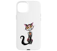 Cat Sugar Skull Dia de Los Muertos, Day of The Dead Coque pour iPhone 15 Plus