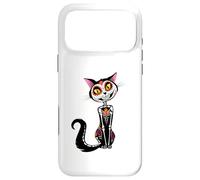 Cat Sugar Skull Dia de Los Muertos, Day of The Dead Coque pour iPhone 17 Pro Max