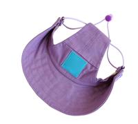 Cat Sun Hat | Breathable Wide Brim UV Protection Headwear | Pet Hat with EA