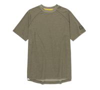 CAT T-shirt léger à manches courtes pour homme avec col rond, Marshland Heather, M
