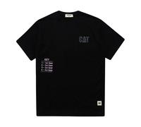 CAT - T-shirt Rimpull - Homme - Tops - Noir - Taille: L