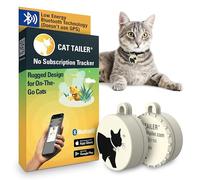 Cat Tailer Traqueur de chat - Petit et léger collier Bluetooth étanche pour animal domestique, portée de 100 m, batterie remplaçable de 6 mois, compatible Android/Apple iOS