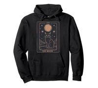 Cat Tarot Card - The Moon Vintage Style Tee Sweat à Capuche