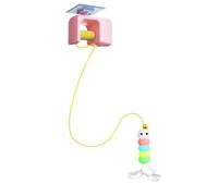 Cat Teaser Toy, Self Adhesive Ceiling Toy, Pet Entertainment Tool, Interactive Training, Motion Activated Play, Easy Mounting Design, Perfect for Balcony, Backyard, Living Room, 4.72x3.54x1.97 inches
