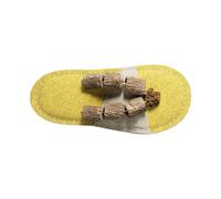 Cat Teeth Cleaning Toy, Interactive Chew Toys Cats, 4 Inch 1 Pack Funny Safe Loofah for Play Scratch Relaxing Stimulation Enrichment Boredom Indoor Outdoor Pet Kitten, Natural Care Accessory