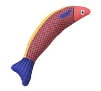 Cat Teething Toys - Indoor Catnip Saury Fish Plush Biting Plaything, 8.27x3.15inch Feline Kicking Entertainment, Interactive Crinkle Chew Accessory for All Breed Training | Home Exercise Fun