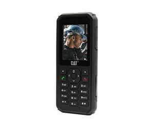 CAT Téléphone Professionnel 4G LTE Robuste B40. IP68, IP69, entièrement étanche, Norme Militaire MIL-Spec 810H, Protection antibactérienne, 1 800 mAh, 2,4 Pouces QVGA, USB Type C, SIM Free (Noir)