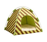Cat Tent Bed - Cat Camping Tent | Foldable Сat Bed | Indoor All-Season Dog and Сat Tеnt with Soft Mat, Portable Pet House for Cats and Small Dogs, Easy Assembly Anď Washable Design