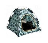 Cat Tent - Cat Play Tent for Puppy Kitten Bunny Indoor Outdoor | Foldable Pet Cave Play Tent Sets Up Easily For Indoor Relaxation, Beach Trips, Camping, Or Backyard Play.