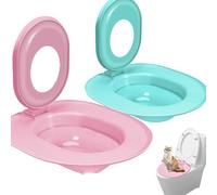 Cat Toilet Trainer Kit, Cat Toilet Training System, Teach to Use, Professional Urinal Reusable Kit System (2pcs)