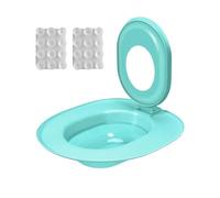 Cat Toilet Trainer Kit, Leakproof Non Stick, Potty Training Seat, 15.35x14.37 inches, Easy Teaching Tool Kittens, Ideal Bathroom Accessory for Apartment, House, and Indoor Use