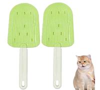 Cat Tongue Comb,Celerypets Cat Tongue Comb,Cat Tongue Brush,Multifunctional Pet Ice Cream Massage Comb,2024 New Cat Tongue Licking Hair Comb for Grooming Dogs Cats Pet Grooming Shedding (2pcs-3)