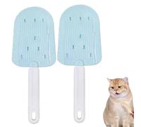 Cat Tongue Comb,Celerypets Cat Tongue Comb,Cat Tongue Brush,Multifunctional Pet Ice Cream Massage Comb,2024 New Cat Tongue Licking Hair Comb for Grooming Dogs Cats Pet Grooming Shedding (2pcs-1)