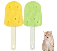 Cat Tongue Comb,Celerypets Cat Tongue Comb,Cat Tongue Brush,Multifunctional Pet Ice Cream Massage Comb,2024 New Cat Tongue Licking Hair Comb for Grooming Dogs Cats Pet Grooming Shedding (2pcs-5)