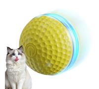 Cat Toy Moving Ball - Smart Automatic Cat Rolling Balls, Rechargeable Pet Toy for Kittens, Electric Kitten Toys, Two-Mode Moteur with Auto-Move Sensor, Motion-Activated Ball for Chasing and Pouncing