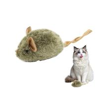 Cat Toy - Peluche Simulated with Realistic Animal Sounds | Scratch Resistant & Bite Interactive Pet Toy for Indoor Cat | Self-Play Training Game