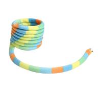 Cat Toy Springs, Cat Spiral Spring Toy - Jouet en boucle de chaton en peluche pour le soulagement de l'ennui - Chiot multicolore mordant le jeu de cerveau de chasse pour un soulagement de l'ennui