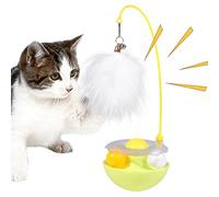 Cat Toy Wand, Interactive Cat Ball Toys, 3.54x2.56x6.3 Inches Pet Training Wands for Scratching, Hunting, Climbing, Exercise, Travel, Mental Stimulation, Indoor Outdoor Playtime, Simulation Games