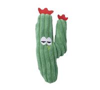 Cat Toys Catnip - Cactus Plush Teething Toy, Chew Resistant Stuffed Doll with Natural Catnip, Interactive Kitten Play Toy, Soft Bite Toys, Pet Supplies for Exercise Calming Furniture Protection