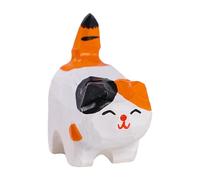 Cat Toys For Kids - Desktop Cat Decorations | Cat | Creative Wooden Cat Statue | Cute Cat Statue Miniatures, Handmade Kitten Art Carving Work | Cat Home Decor, Animal Figurines For Homes