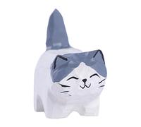 Cat Toys For Kids - Desktop Cat Decorations | Cat | Creative Wooden Cat Statue | Cute Cat Statue Miniatures, Handmade Kitten Art Carving Work | Cat Home Decor, Animal Figurines For Homes