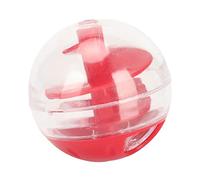 Cat Traite Distribution de Morsures Résistantes Interactives Pet Slow Feeder Puzzle Ball pour Chatons - Jouet de Distributeur Alimentaire Robuste et Réglable pour Le Soulagement