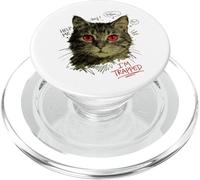 Cat Trapped Street Style PopSockets PopGrip pour MagSafe