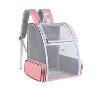 Cat Travel Backpack, Breathable Mesh Pet Carrier, Ventilated Design for Small Dogs & Cats, Sturdy Backpack for Hiking, Travel, and Outdoor Adventures, 16.54x14.96x12.6in