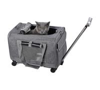 Cat Travel Carrier - Dog Carrier, Pet Carrier for Small Cats Dogs | Safety Zippers Carrying Strap Airline Approved Cat Crates for Indoor Cats