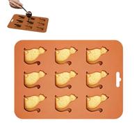Cat Tray Silicone 9 Cavity Easy Release Reusable Ice Mold