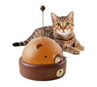 Cat Treat Dispenser Toy | Cute Smart Electric Interactive Dispenser - Cat Treat Feeder | for Home Indoor Outdoor Travel Training Exercise Feeding Snacks Floor Play Kitten