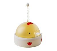 Cat Treat Dispenser Toy - Electric Smart Interactive Cat Food Puzzle Feeder | Cute Kitten Treat Dispenser Game | USB Rechargeable Pet Snack Feeder for Indoor Outdoor Training Exercise Play Travel