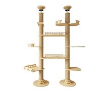 Cat Tree, Arbre à Chat, Structure d'escalade, Plateforme de Saut, Jouets for Animaux, nid, Arbre à Chat, Villa, avec clôture,for Kittens(DTLD2R-2Platform)