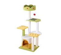 Cat Tree Cat Cat Cadre d'escalade à Trois Couches Sisal Chat Scratch Board Cat Scratching Post Cat Nest Plateforme de Saut Beauty Comes