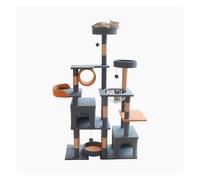 Cat Tree, Grand Arbre à Chat avec perchoirs et griffoirs, Tour à Plusieurs Niveaux for Grands félins, Structure d'escalade du Sol au Plafond,for Kittens