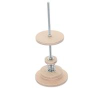 Cat Tree Top Mount Bracket, Floor to Ceiling Cat Tree, Ceiling Holder Pad, Bois Metal, Support Plafond, Indoor Living Spaces, Adjustable Range 16cm 32cm