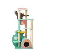Cat Tree Tower Cat Cat Frame Cat Litter Cat Frame Cat Arbre Cat Grand Chat Scratching Post Cat nécessités Daily Toys Cat Tour pour Les Chats intérieurs Vision Beauty Comes
