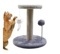 Cat Tree Tower, Cat Scratch Toy, Scratching Post for Cats, Feather Spring Ball Cat Toy, Pet Activity Tree, Kittens Scratching Tower, Cat Activity Tree Indoor, Cat Trees and Towers, Cat Post with Toys