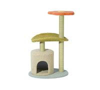 Cat Tree Tower House Cat Frame d'escalade Cat Arbre Nid Cat intégré Cat Plateforme de Saut à la Colonne Tongtian Colonne Multifonctionnelle Cadre d'escalade Cat Cat Cat Tower pour Les Chats