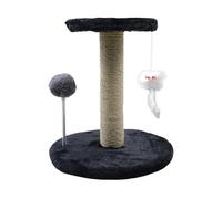 Cat Tree Tower - Jouet à gratter pour chat avec barres en sisal, plateforme de repos confortable - Maison de jeu pour grands chats - Arbre à chaton interactif avec design anti-pointe, poteaux
