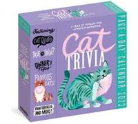 Cat Trivia PageADay Calendar 2023 by Workman Calendars Workman Calendars (Auteur)